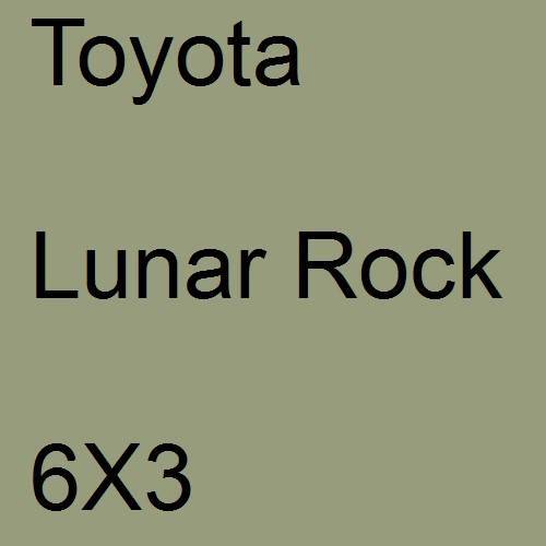 Toyota, Lunar Rock, 6X3.